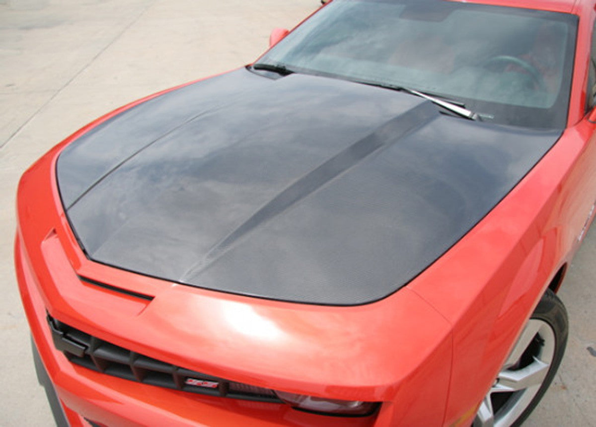 AC639HC - Advan OEM Design 2010-2013 Chevy Camaro Carbon Fiber Hood